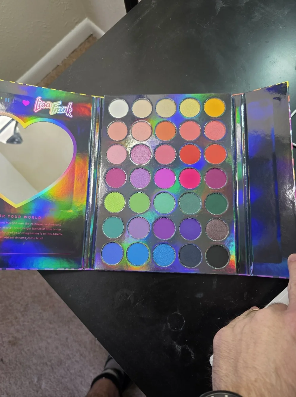 Morphe x Lisa Frank Rainbow Tiger Eyeshadow Palette - Multicolor - Picture 3 of 6